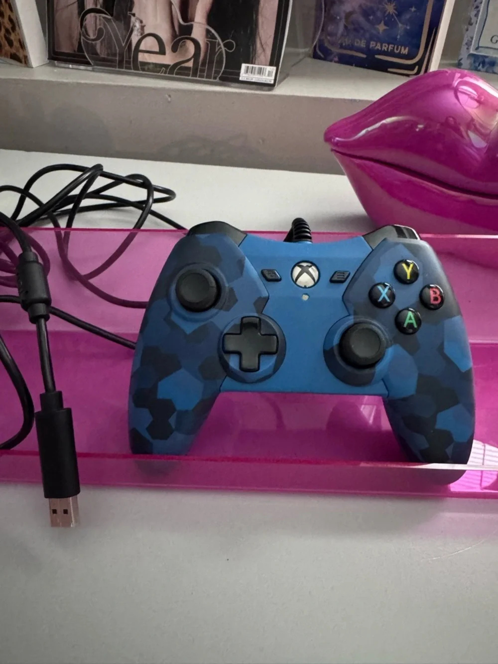 Wired Controller - Blue Camo